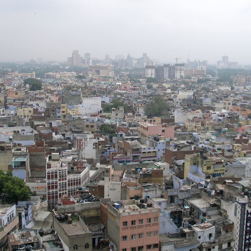 Delhi: Old City, New City and the Mughal Layer, India