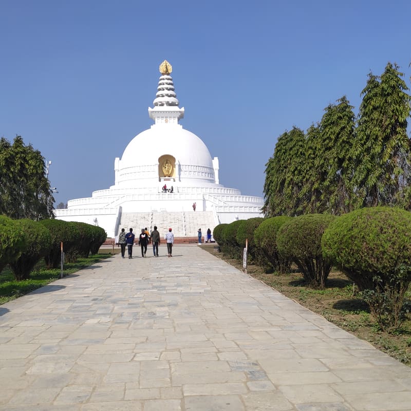 The World Peace Pagoda, Nepal