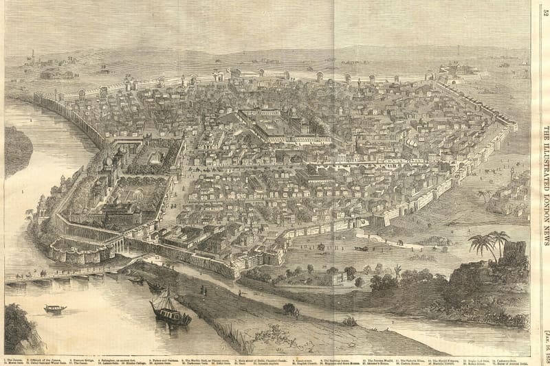 Delhi: Old City, New City and the Mughal Layer