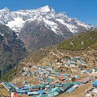 Namche Bazaar — photograph by stevehicks