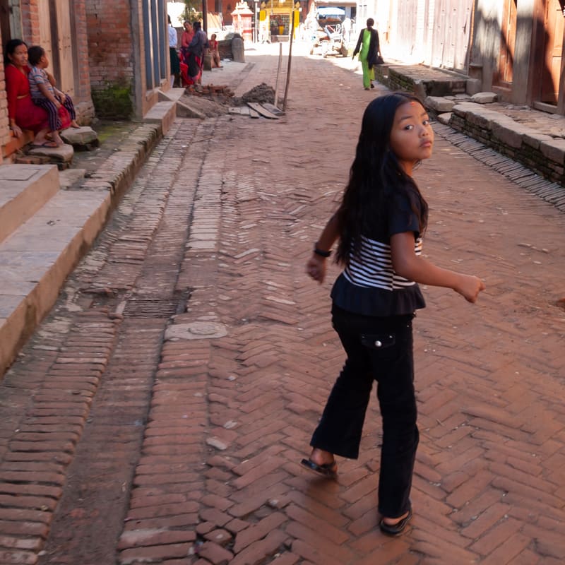 Bhaktapur and the Valley Floor, Nepal