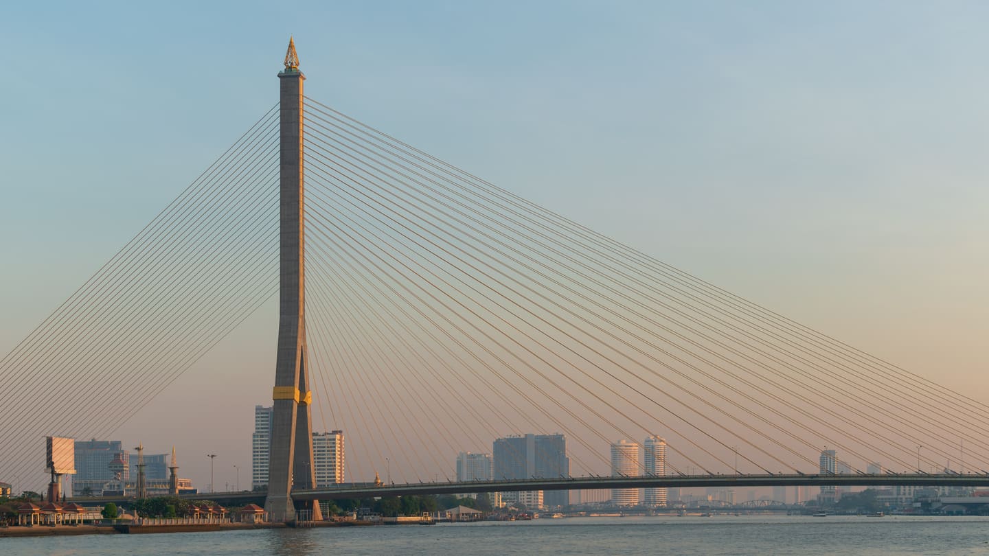 Bangkok and the Chao Phraya, Thailand